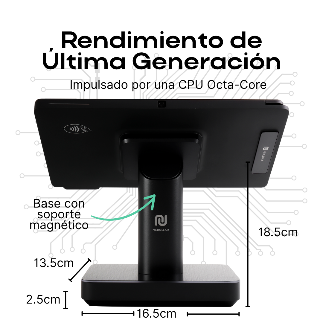 POS Android 13 Kozen P18 Todo en Uno