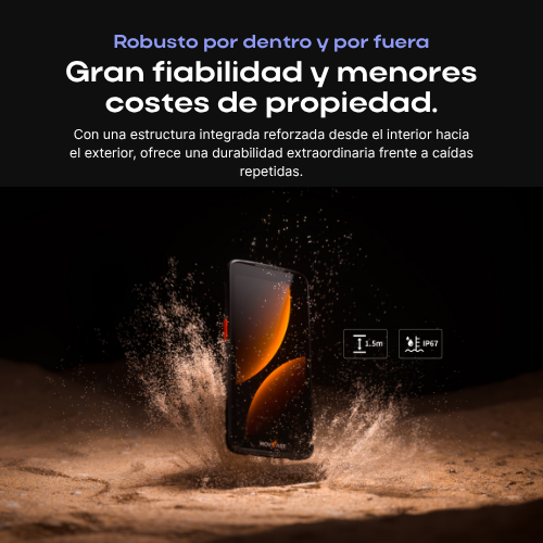 RANGER2 Terminal Móvil Industrial Android con Lector de Códigos de Barras
