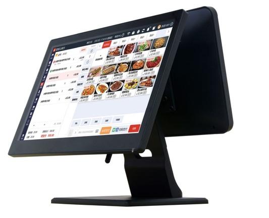 Punto de venta pantalla de 15.6 pulgadas y pantalla dual opcional de 13.3'' Android y Windows