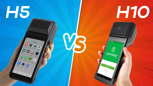 Comparación de Productos: Puntos de Venta H5 vs H10 con Android y Impresora de Recibos