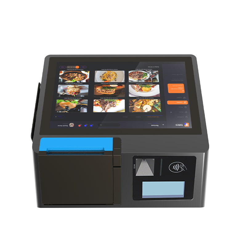 punto de venta android 11 terminal POS impresora de recibos e impresora de etiquetas