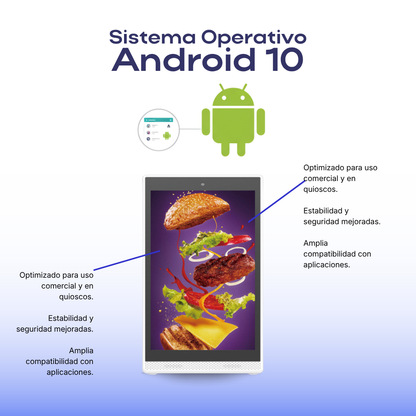 Mini Kiosco Publicitario 10.1'' Android 10