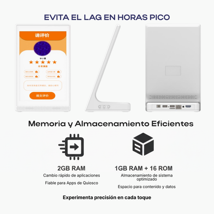 Mini Kiosco Publicitario 10.1'' Android 10