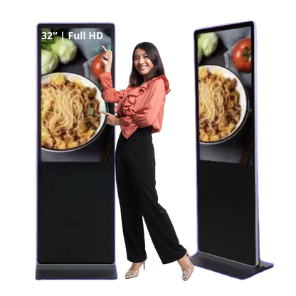 Kiosco Totem Digital Táctil Interactivo 32" Full HD con Windows 10