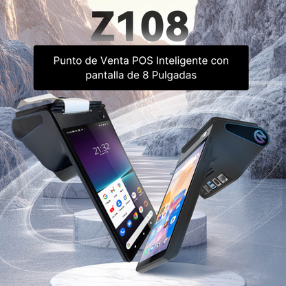 punto de venta android 14 pos impresora de recibos 