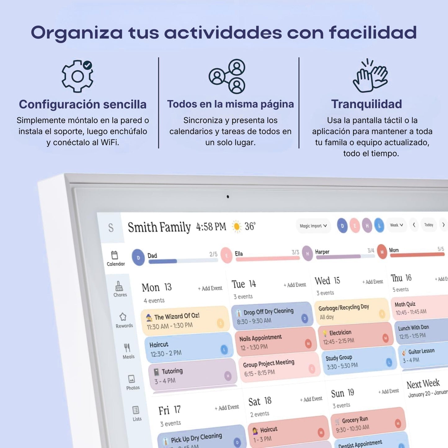 Calendario Digital Android 11