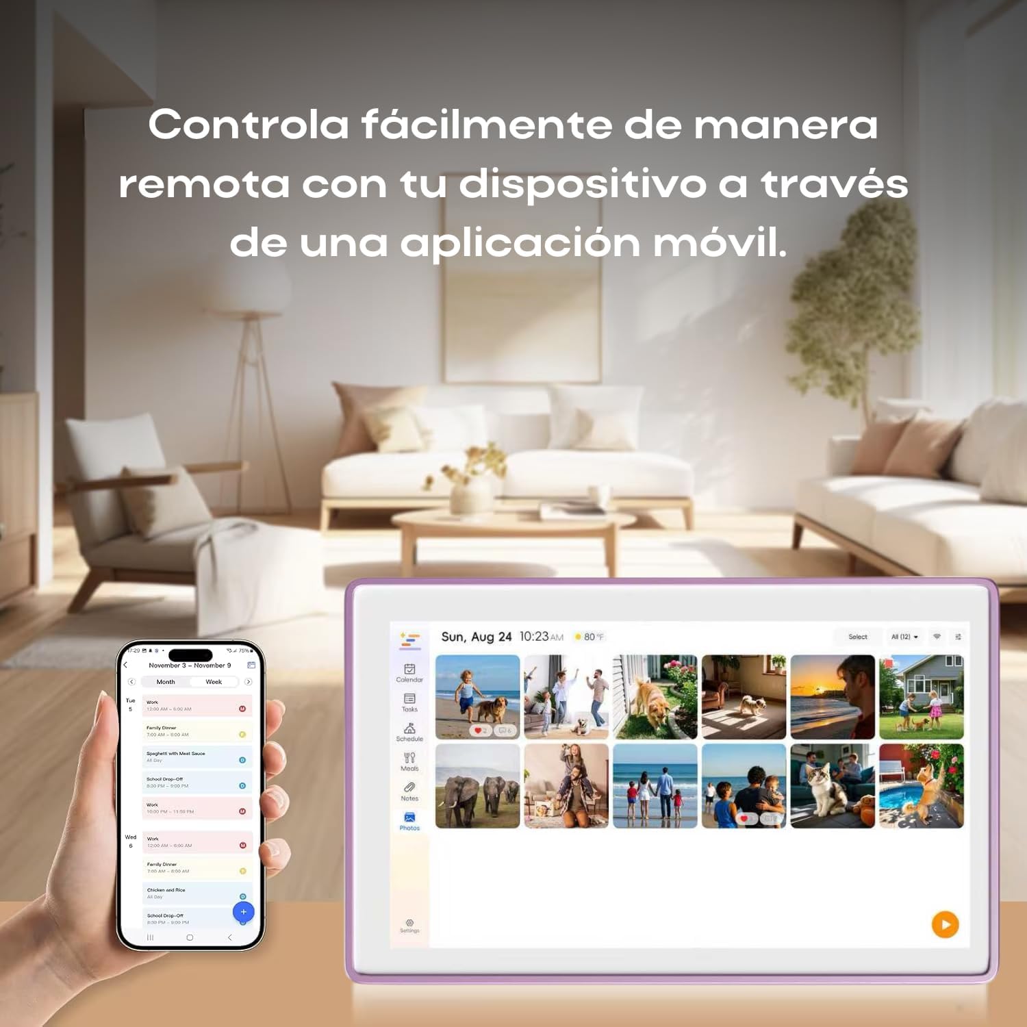 Calendario Digital Android 11