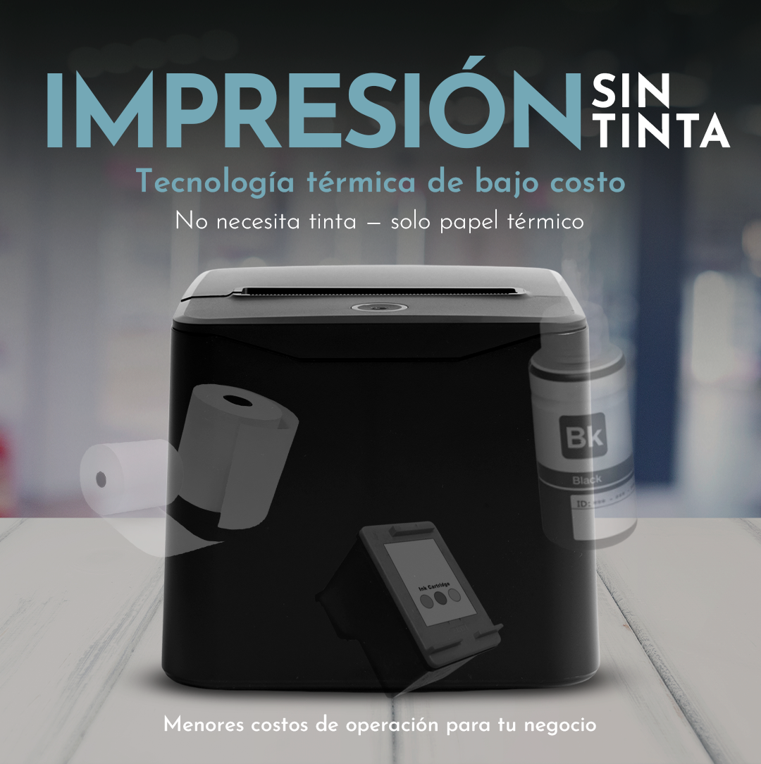 Impresora Térmica de Recibos 80mm WiFi y Bluetooth 300mm/s | POS Store