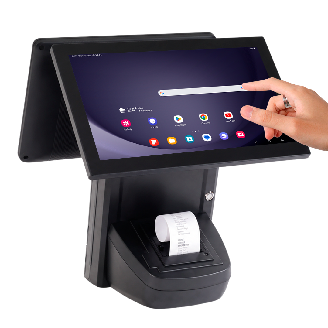 Punto de Venta M9 con Pantalla Dual de 15.6'' Android 11