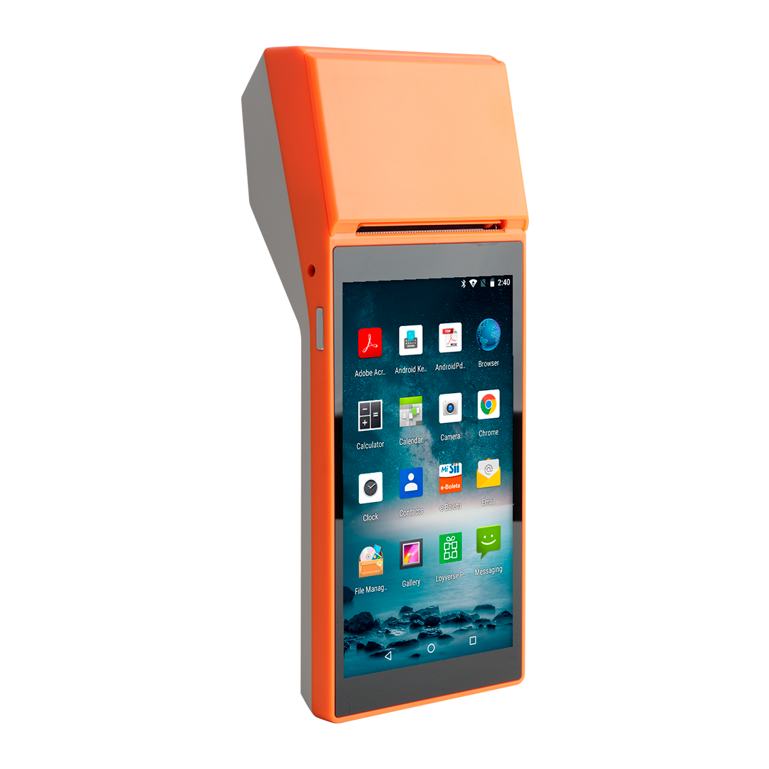 Punto de Venta Scangle SP01 con Android 8.1 e Impresora de Recibos