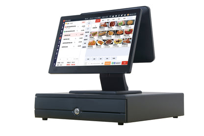 Punto de venta pantalla de 15.6 pulgadas y pantalla dual opcional de 13.3'' Android y Windows
