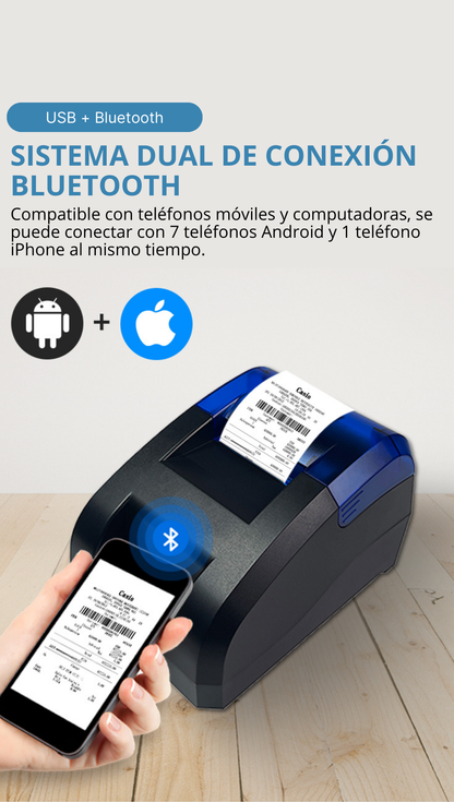 Impresora Térmica de Recibos de 58 mm
