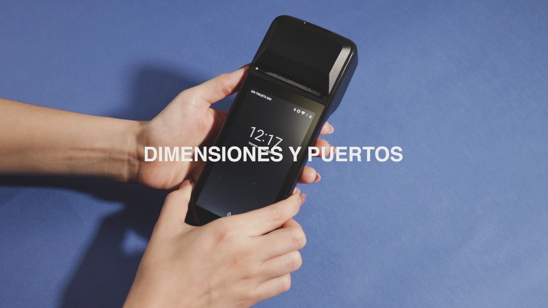 Cargar vídeo: Punto de venta H5 con Android 8.1 e Impresora de Recibos