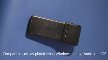 Punto de Venta Impresora Térmica Portátil XP-P1 y Escáner de Códigos de Barras 1D/2D