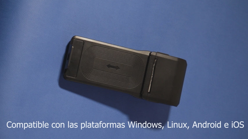 Cargar vídeo: Punto de Venta Impresora Térmica Portátil XP-P1 y Escáner de Códigos de Barras 1D/2D