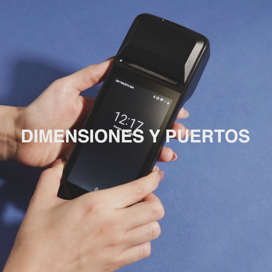 Punto de venta H5 con Android 8.1 e Impresora de Recibos