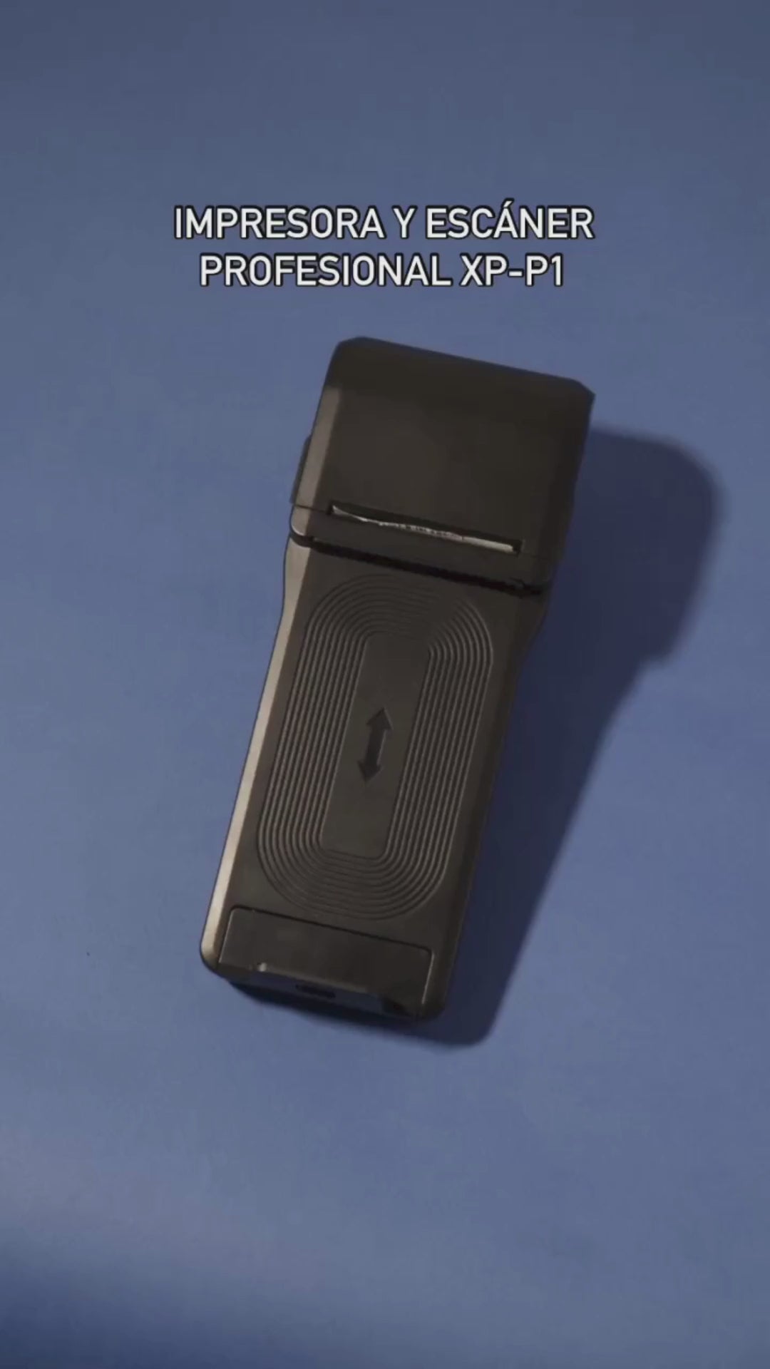 Cargar vídeo: Punto de Venta Impresora Térmica Portátil XP-P1 y Escáner de Códigos de Barras 1D/2D