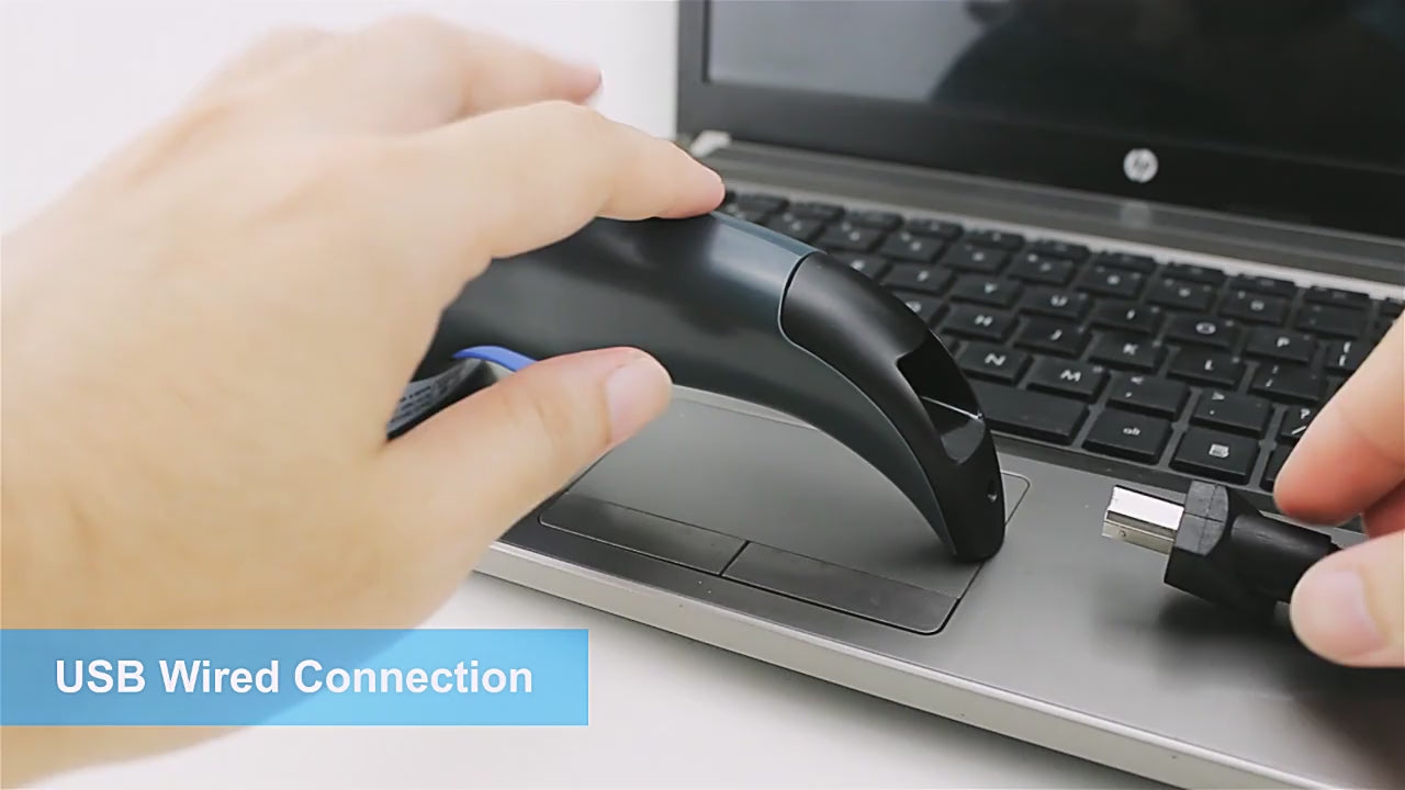 Cargar vídeo: Escáner de Código de Barras 2D Inalámbrico y Bluetooth, Lectura de Códigos 1D y 2D