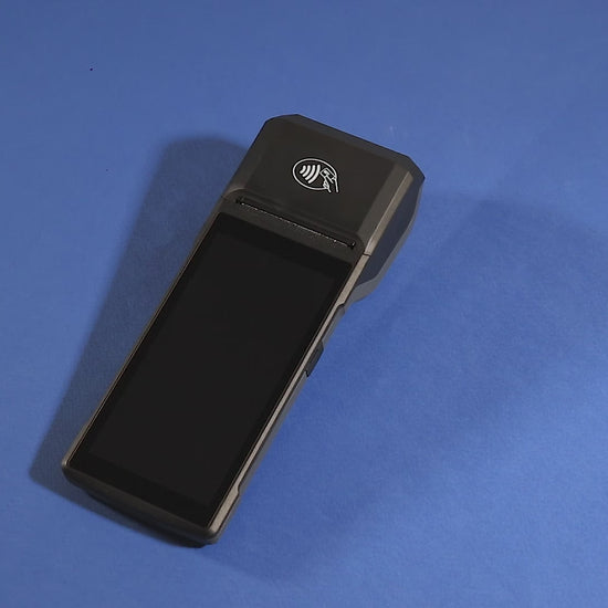 Dimensiones y Puertos de Punto de Venta H10 con Android 13 e Impresora de Recibos